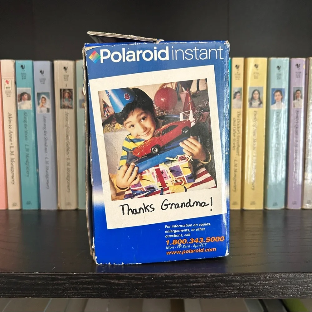 Polaroid OneStep Instant Camera - Black - Tested